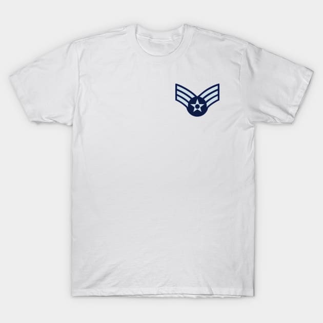 Retro Military Patch (Small logo) T-Shirt by Firemission45